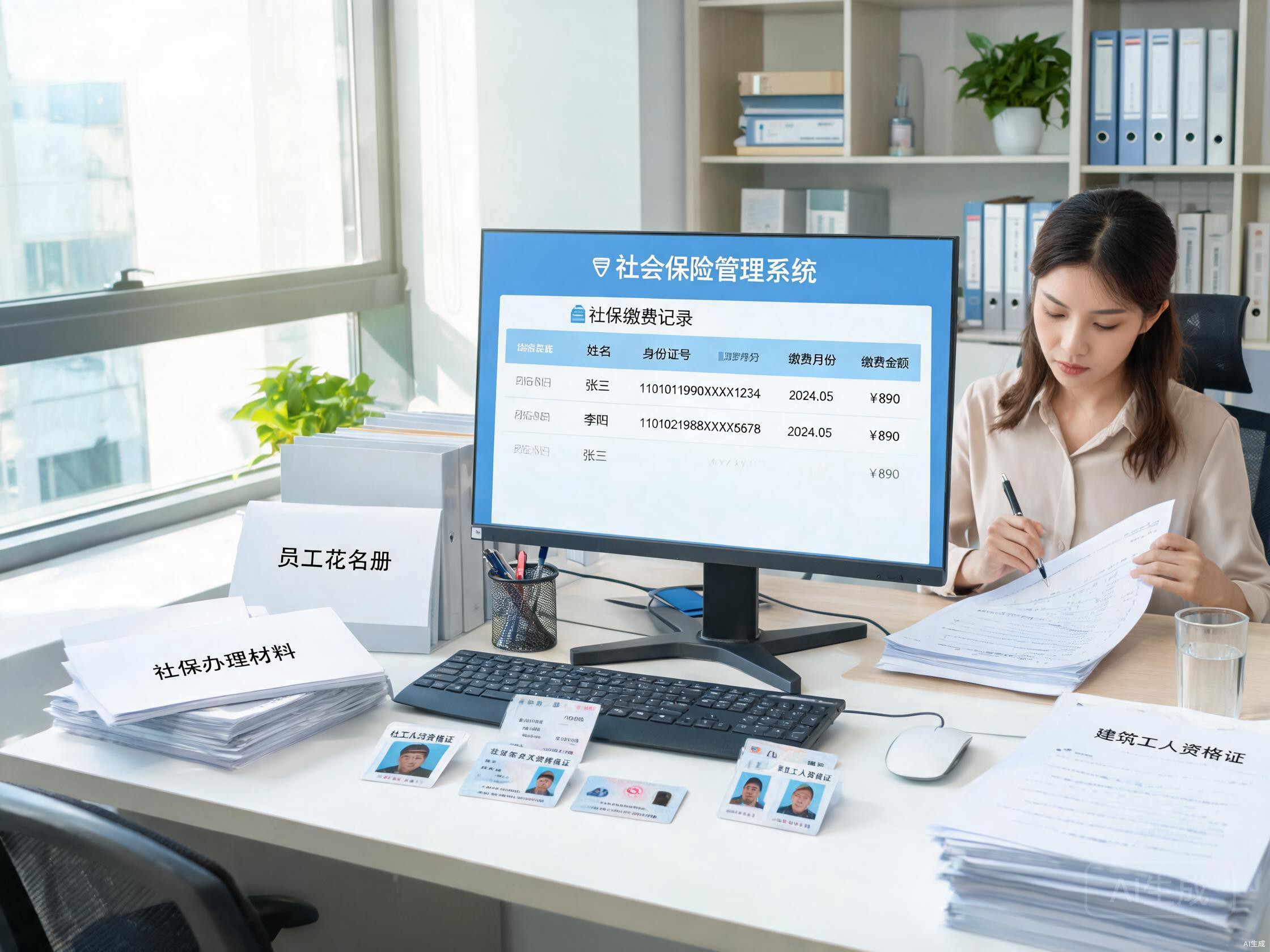 河南建筑企业人员社保代缴服务