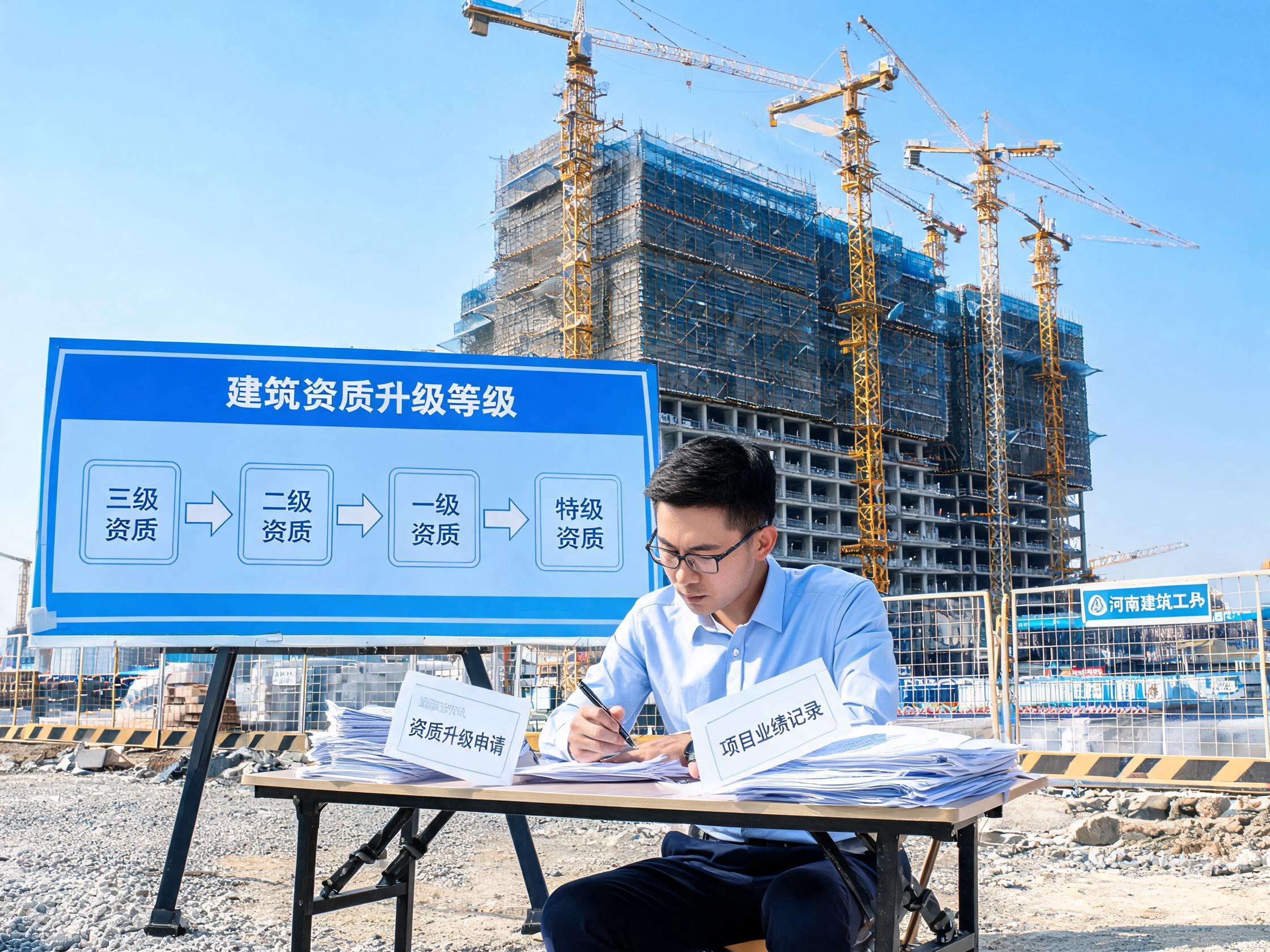 河南建筑资质升级专业服务